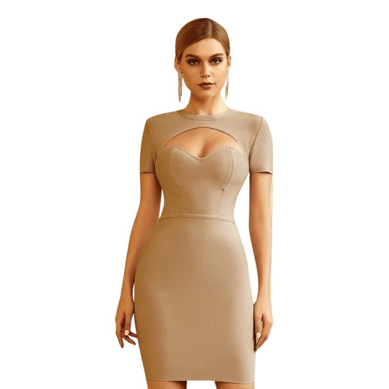 Mona | Women Dress | Hollow Out Dress | Knee-Length Dress